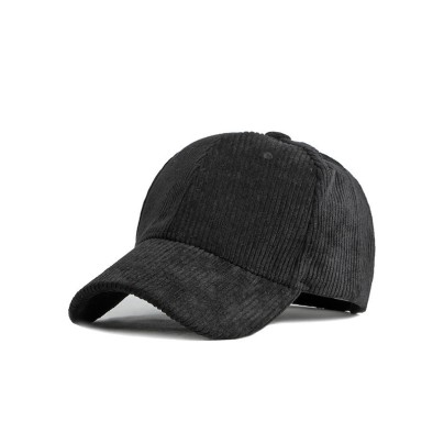 Corduroy warm and comfortable baseball cap