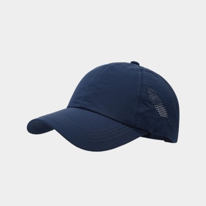 Simple mesh breathable baseball cap