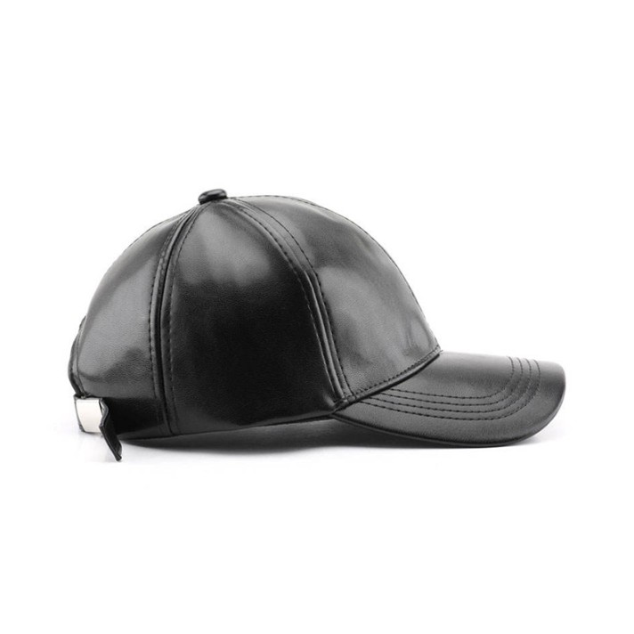 Stylish and comfortable leather baseball cap Stylish and comfortable leather baseball cap