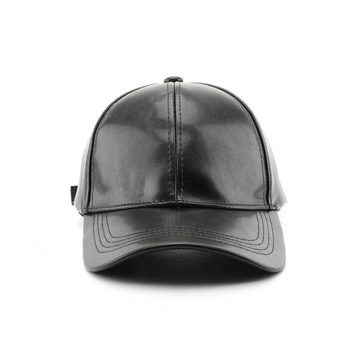 Stylish and comfortable leather baseball cap Stylish and comfortable leather baseball cap