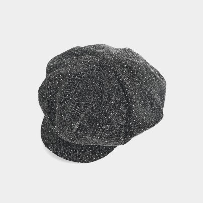 New rhinestone-embellished comfortable beret