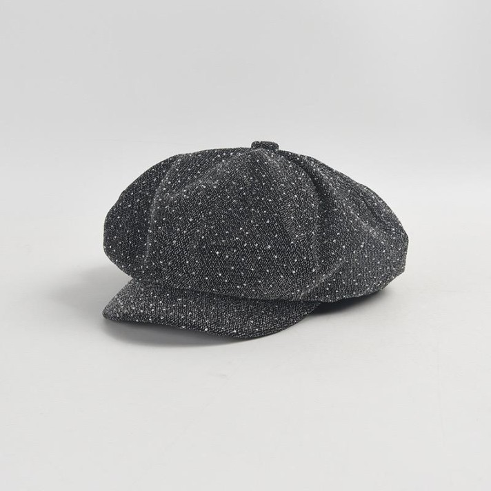 New rhinestone-embellished comfortable beret