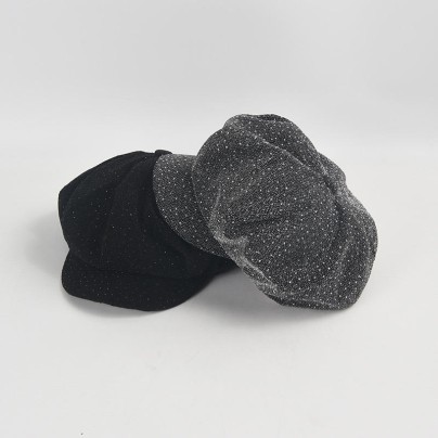 New rhinestone-embellished comfortable beret
