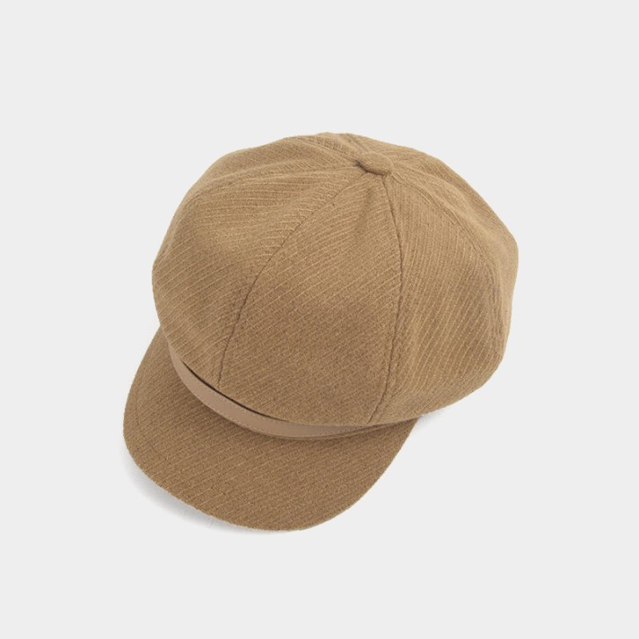 Casual twill warm and comfortable beret