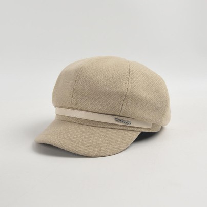 Casual twill warm and comfortable beret