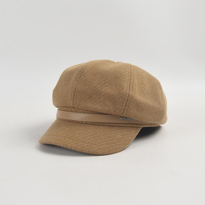 Casual twill warm and comfortable beret