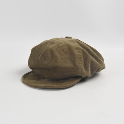 Unique warm corduroy comfortable beret