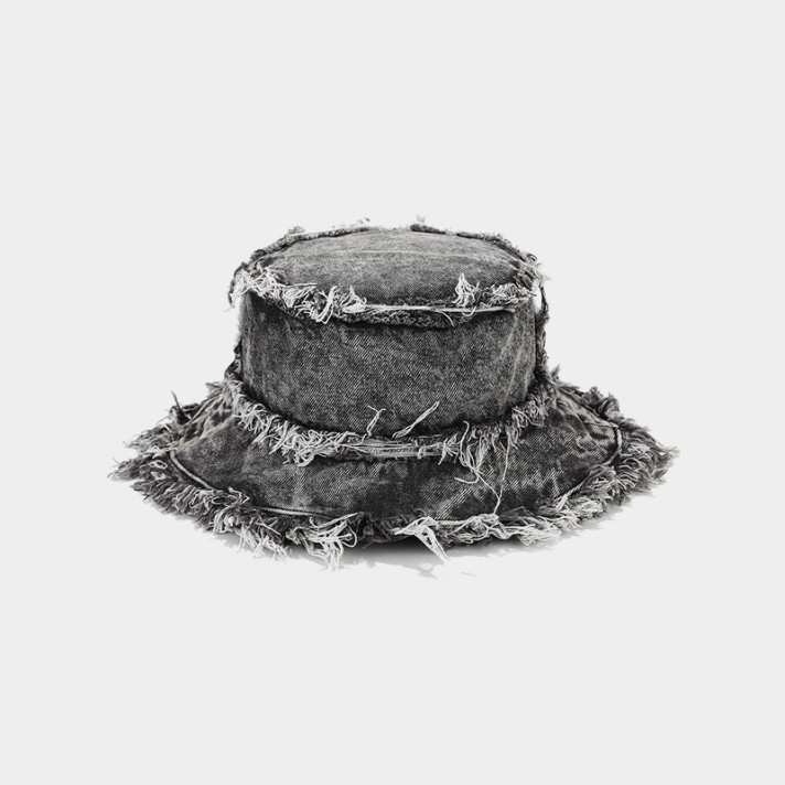 Vintage washed and distressed bucket hat