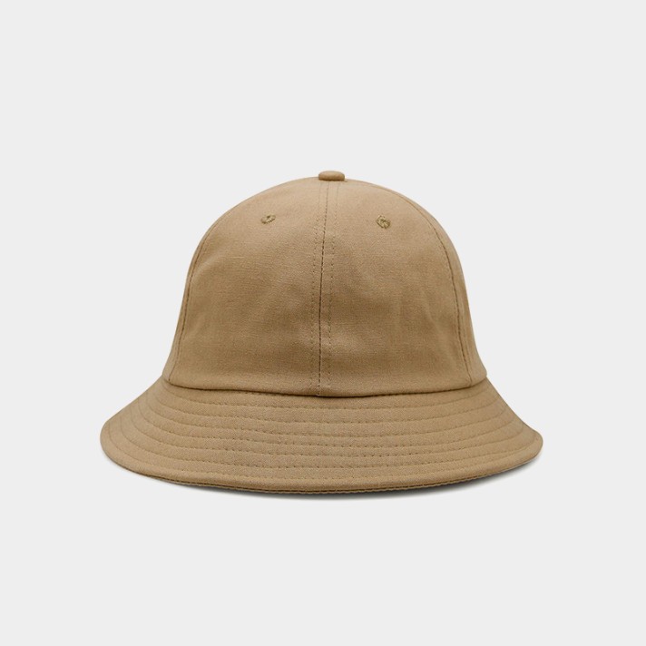 Winter simple cotton dome-shaped bucket hat