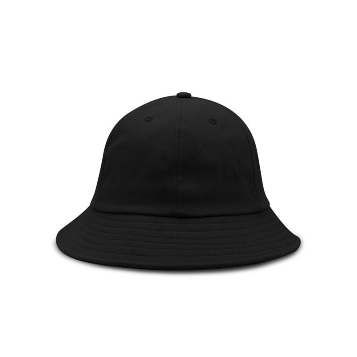 Winter simple cotton dome-shaped bucket hat