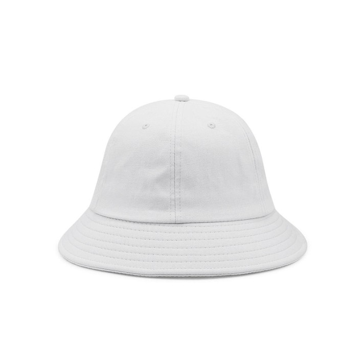Winter simple cotton dome-shaped bucket hat