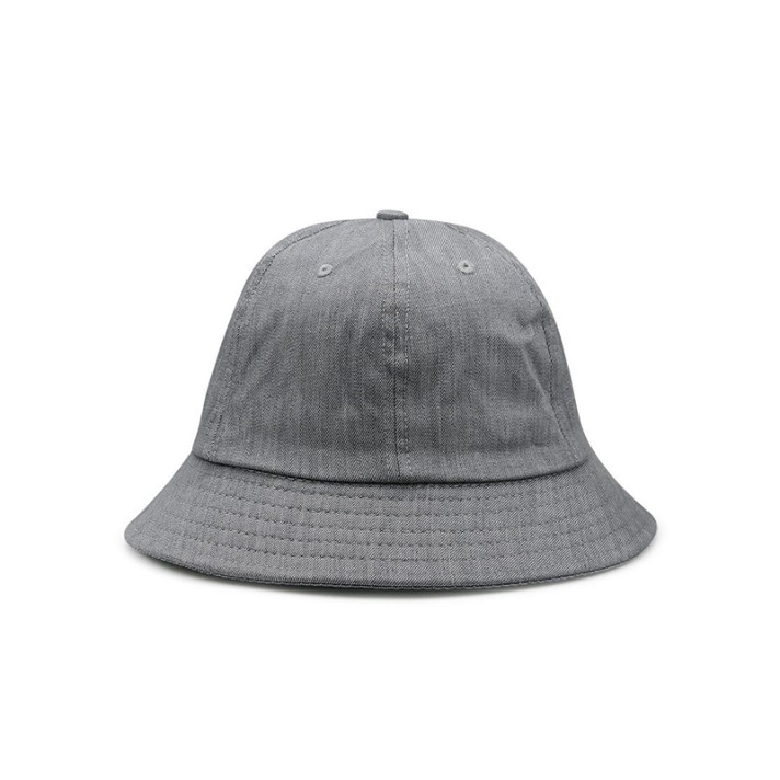 Winter simple cotton dome-shaped bucket hat