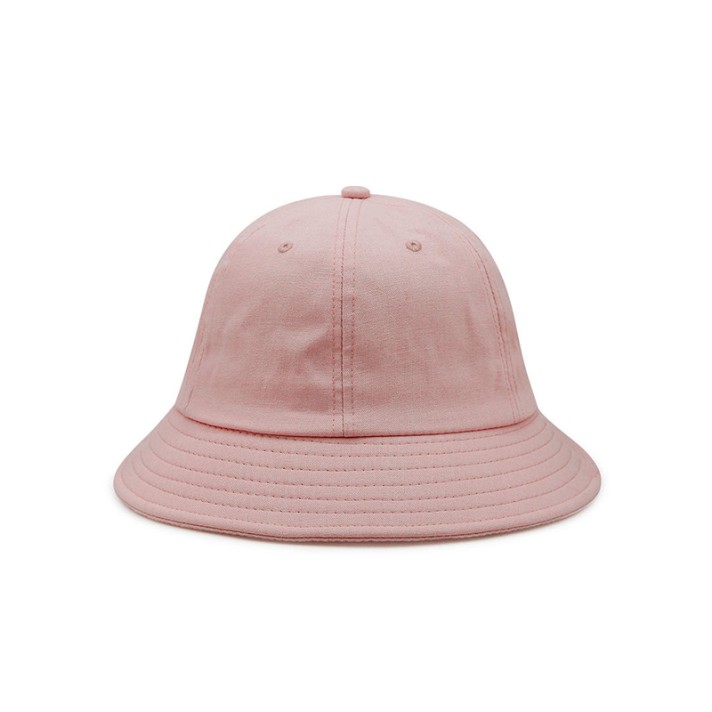 Winter simple cotton dome-shaped bucket hat