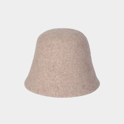 Elegant and stylish wool bucket hat