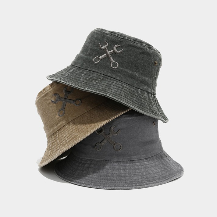 New style washed comfortable bucket hat