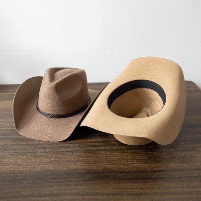 High-quality fashionable wool felt hat