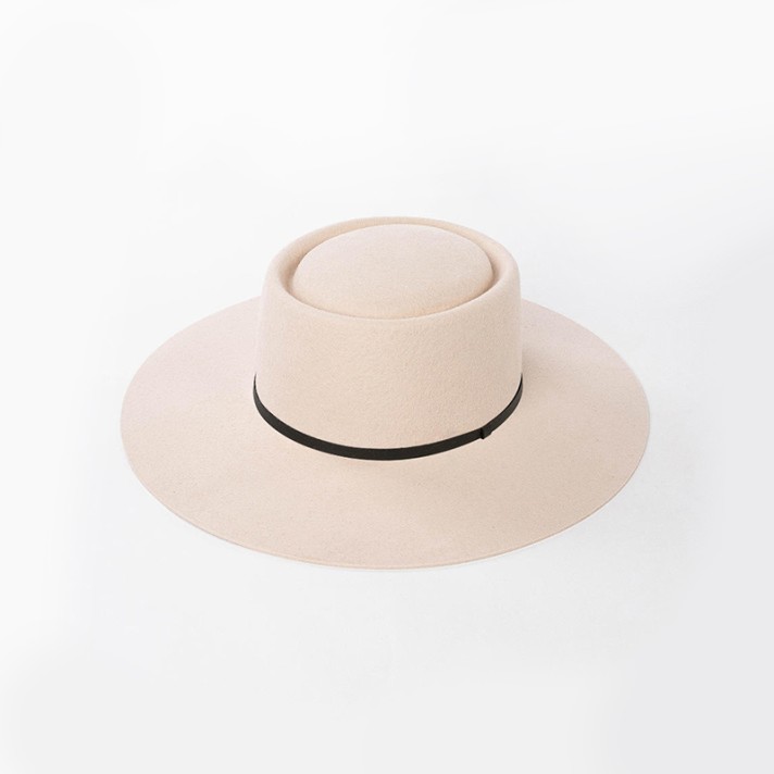 Casual winter outdoor wool felt hat