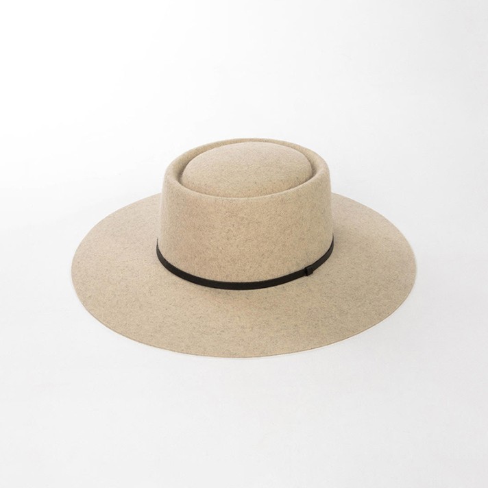 Casual winter outdoor wool felt hat