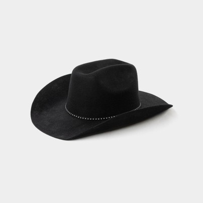 High-quality wide-brimmed wool felt hat