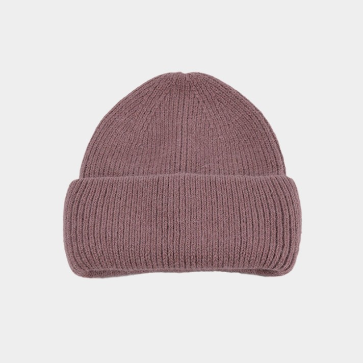 Warm and comfortable plush thick knitted hat