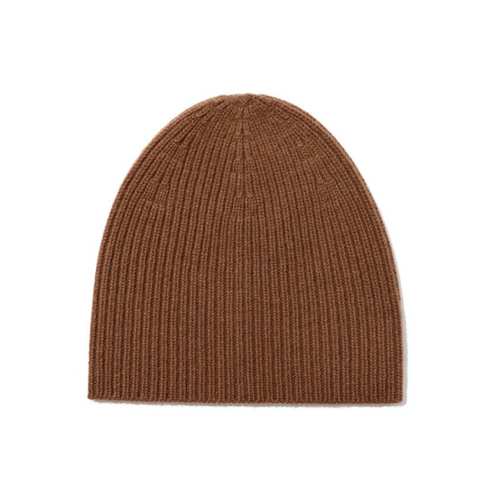 Simple and comfortable wool knitted hat