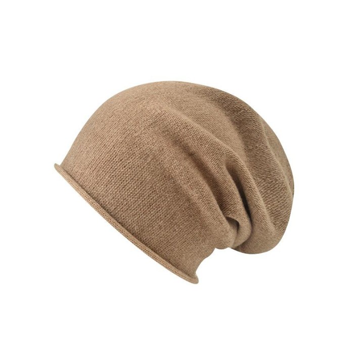 Autumn and winter brimless knitted hat