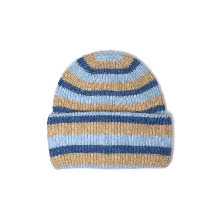 New warm and thick striped knit hat New warm and thick striped knit hat