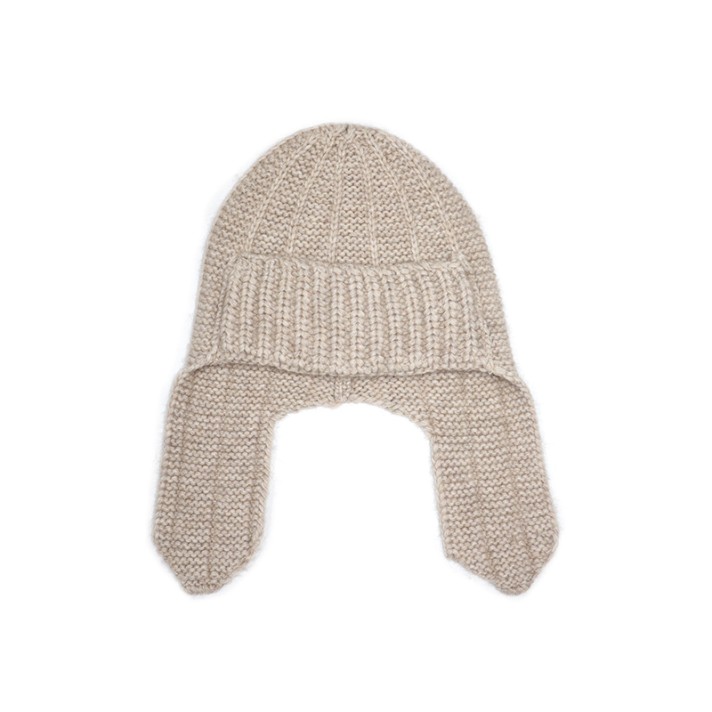 High-elasticity warm ear-protecting knitted hat
