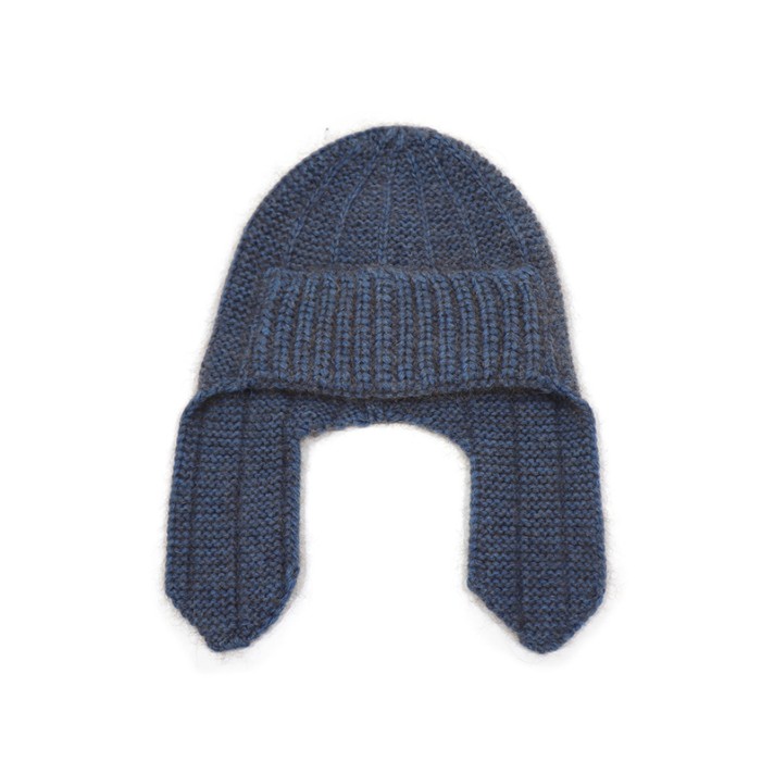 High-elasticity warm ear-protecting knitted hat