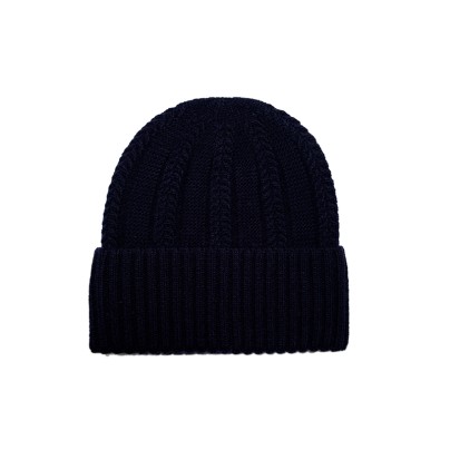 Warm and casual outdoor jacquard knit hat