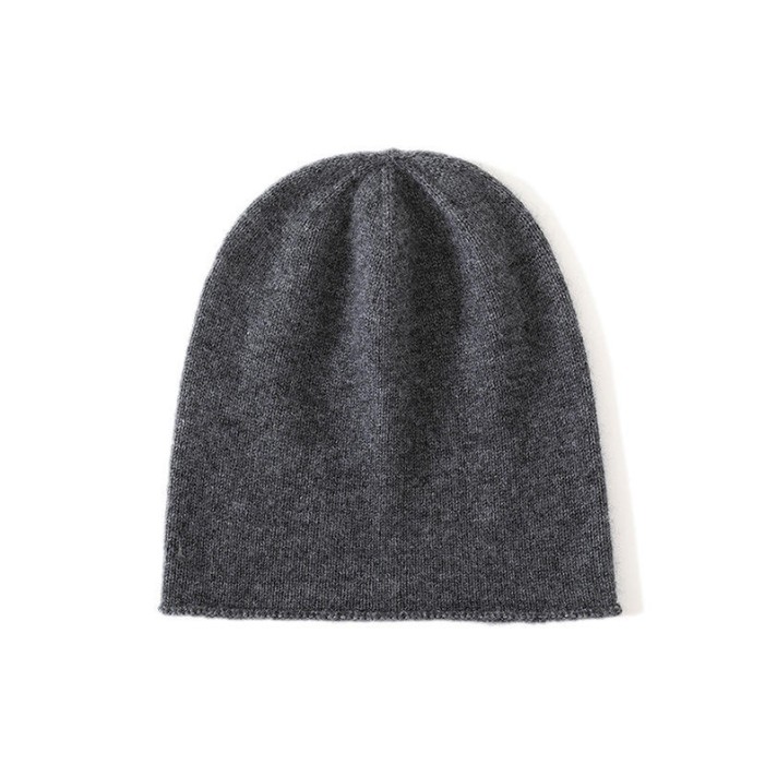 Lazy soft and warm cashmere knit hat