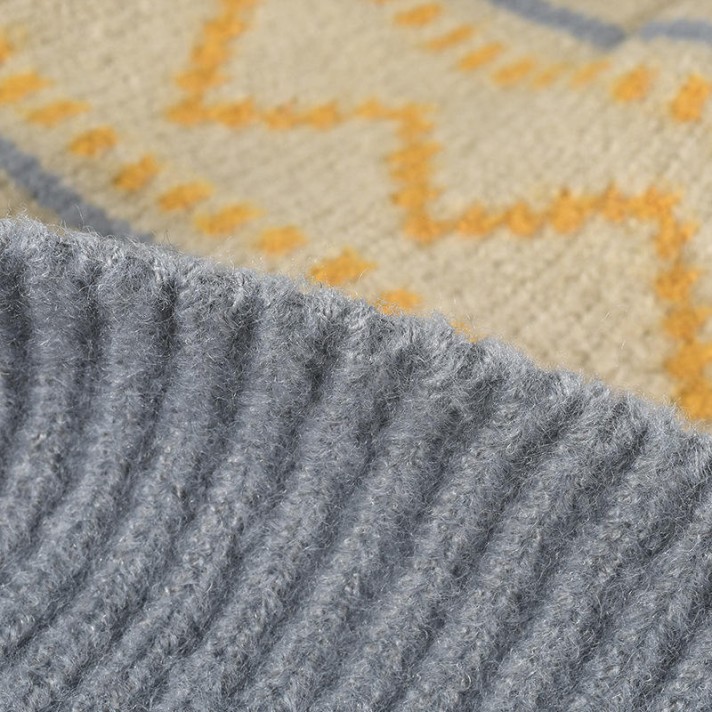 Stylish winter warm thick knitted hat