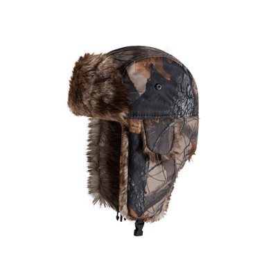 Winter outdoor ear-protecting plush hat