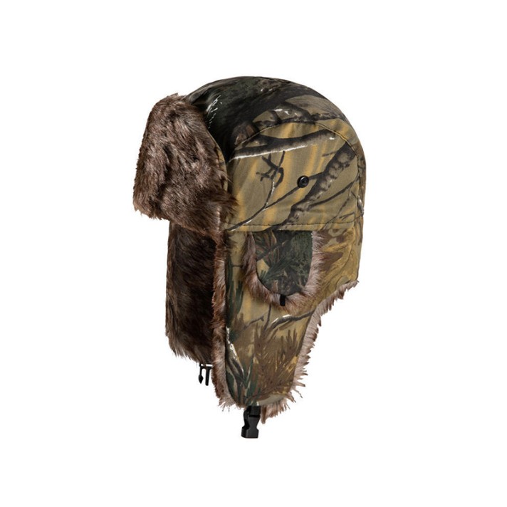 Winter outdoor ear-protecting plush hat Winter outdoor ear-protecting plush hat