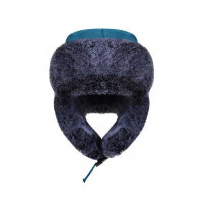 Windproof outdoor warm fleece hat