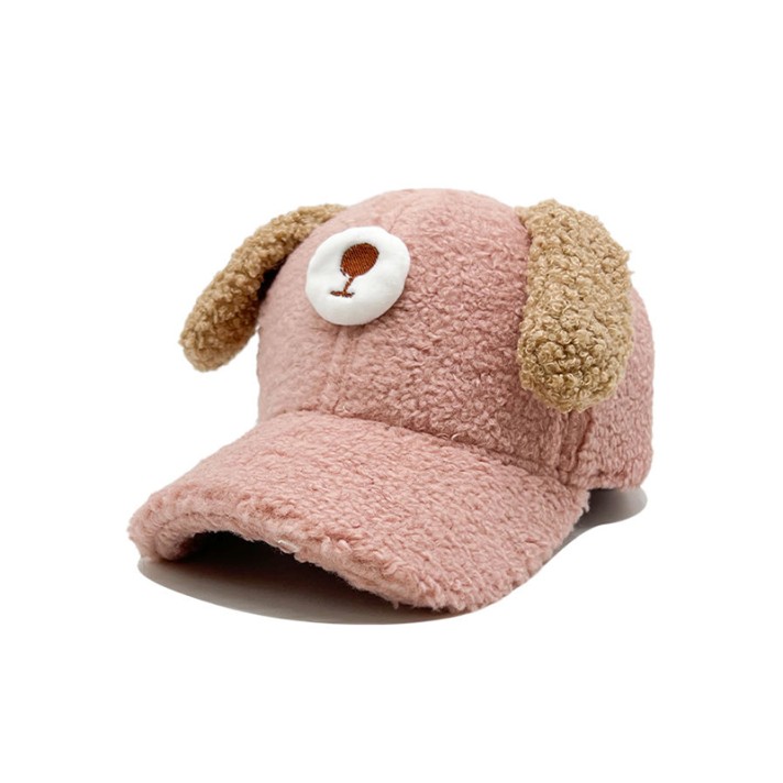 Warm and cute puppy-shaped plush hat Warm and cute puppy-shaped plush hat