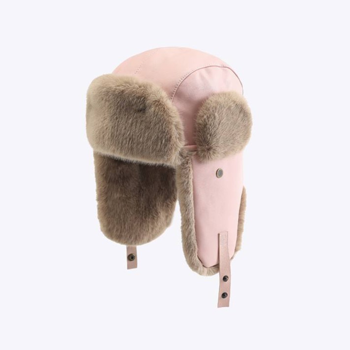 Windproof and warm thick fleece hat