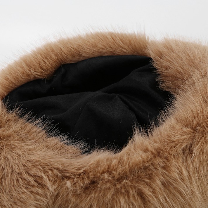 High-quality soft and thick plush hat