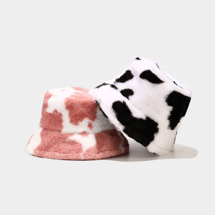 Unique patterned soft and warm plush hat