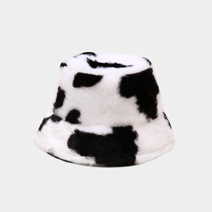 Unique patterned soft and warm plush hat