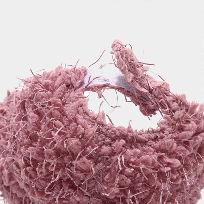 Trendy solid color thickened warm fleece hat