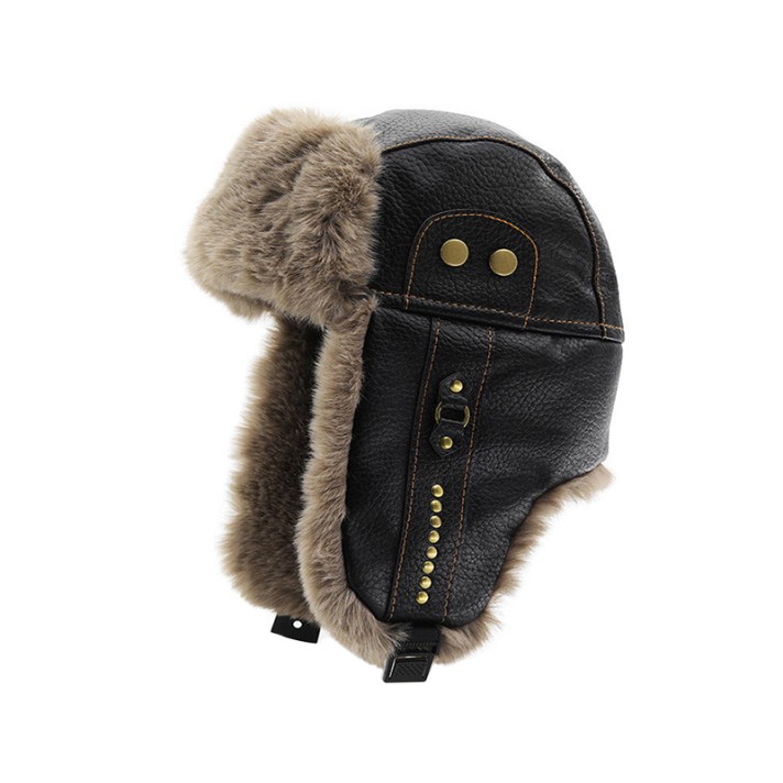 Outdoor cycling thickened fleece hat