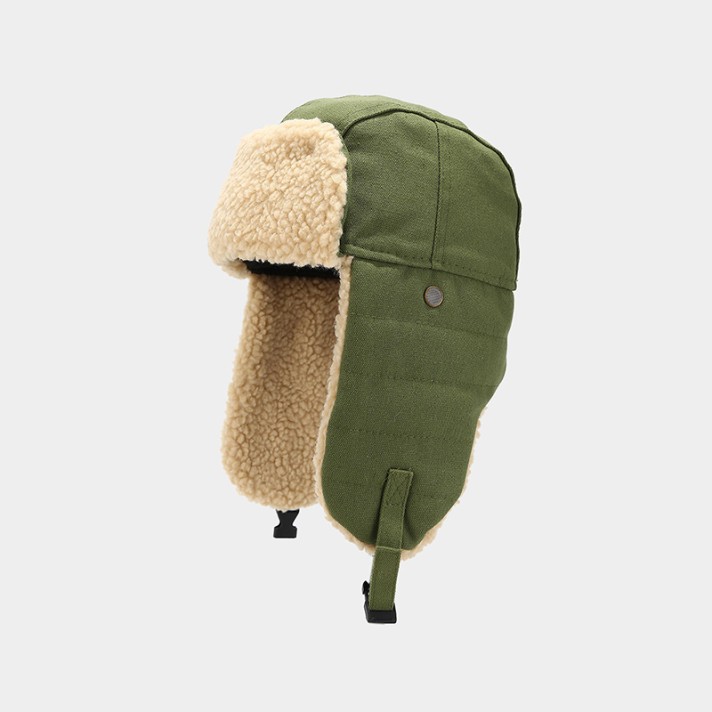 Thickened outdoor cold-proof fleece hat