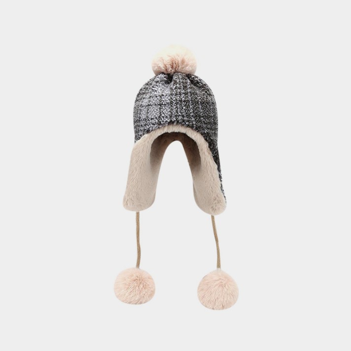 Thick and comfortable fleece hat for warmth