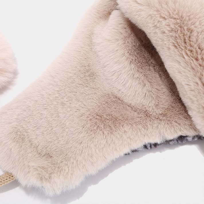 Thick and comfortable fleece hat for warmth Thick and comfortable fleece hat for warmth