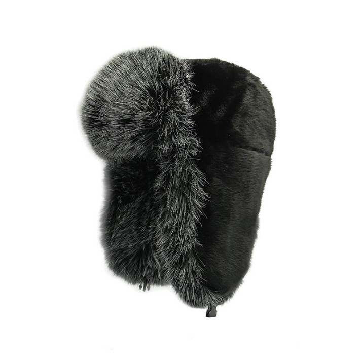 Outdoor thickened warm fleece hat