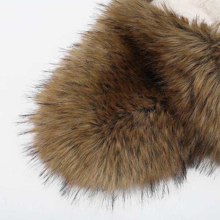 Stylish design warm plush earmuff cap Stylish design warm plush earmuff cap