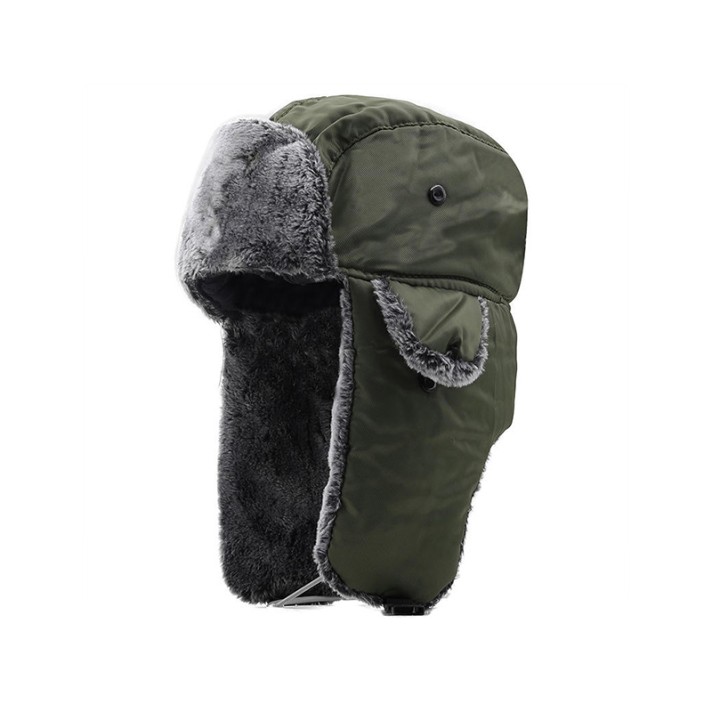 Warm and comfortable winter plush flap hat