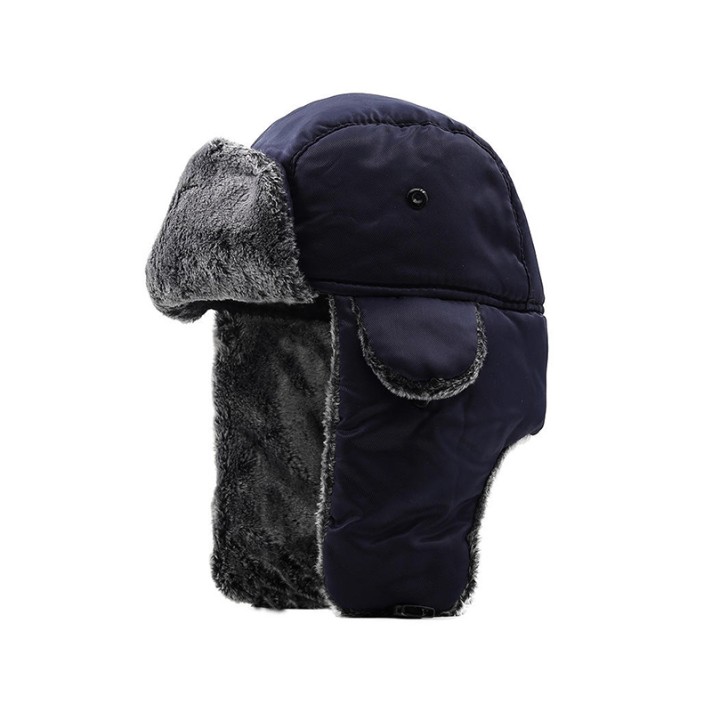 Warm and comfortable winter plush flap hat