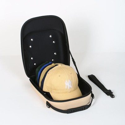 Multifunctional hard-shell design hat box